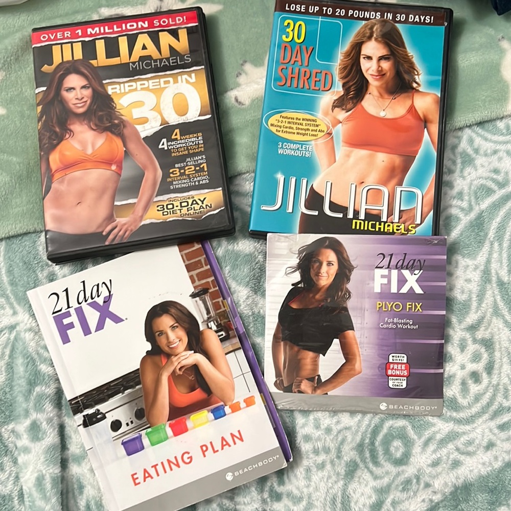 Jillian Michaels bundle DVD’s